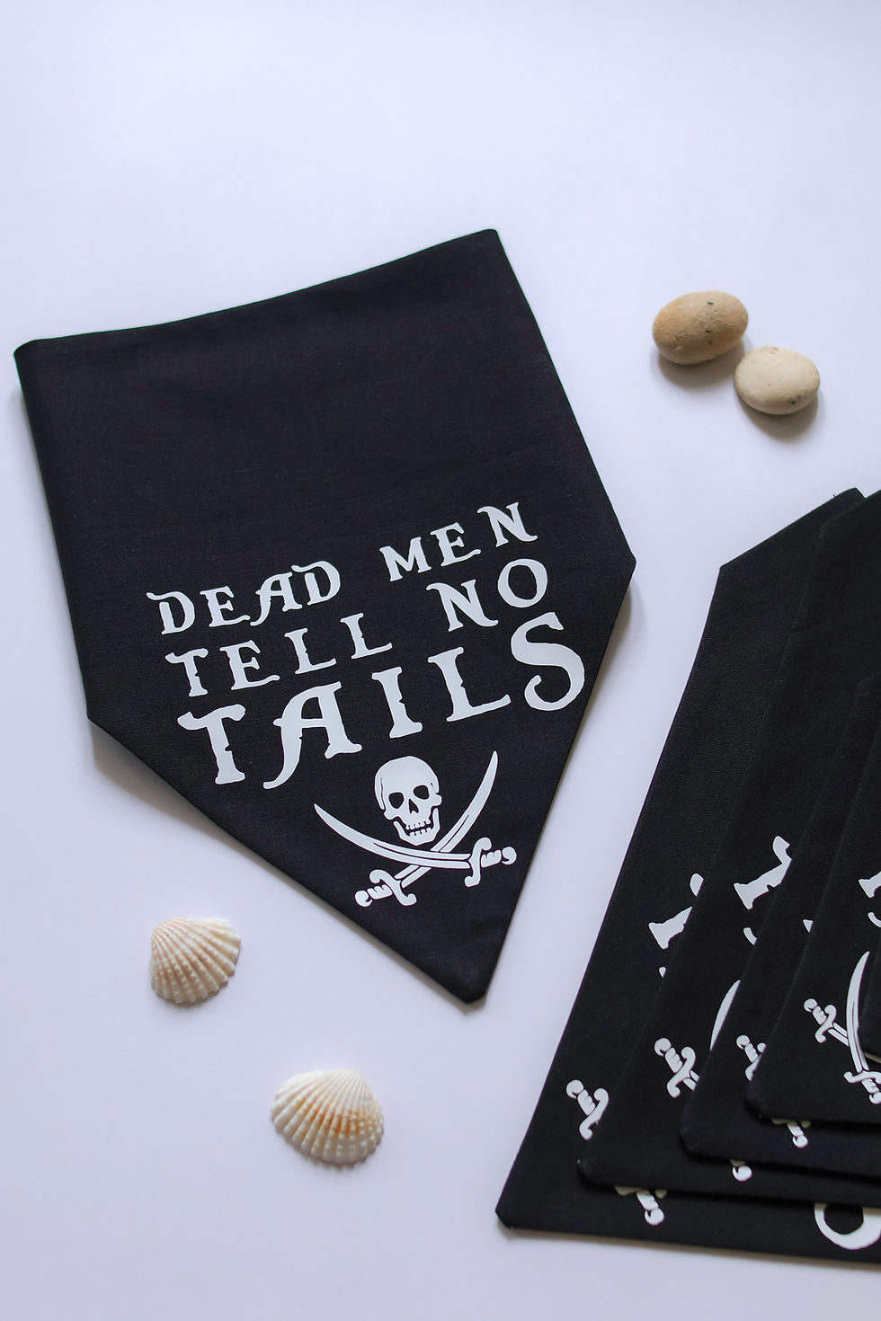 Tell No Tails Pirate Bandana for Dogs & Cats
