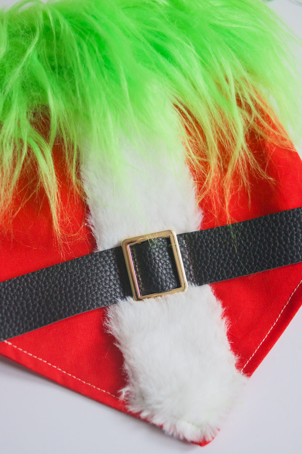 Thumbnail: Grinchy Claus Christmas Santa Pet Bandana
