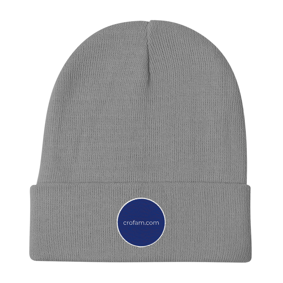 Thumbnail: Crofam.com Embroidered Beanie