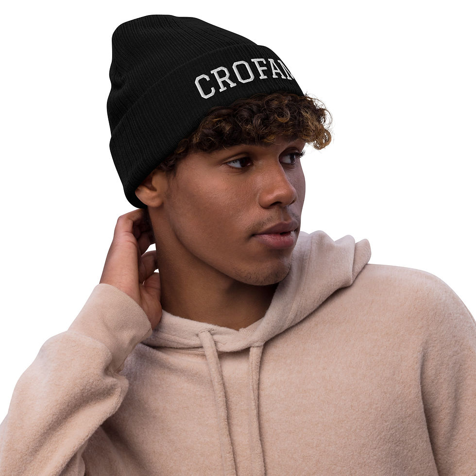 Thumbnail: CROFAM® RIBBED KNIT BEANIE crofam.com