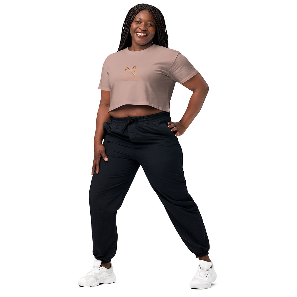 Thumbnail: Melanated Minds Women’s crop top
