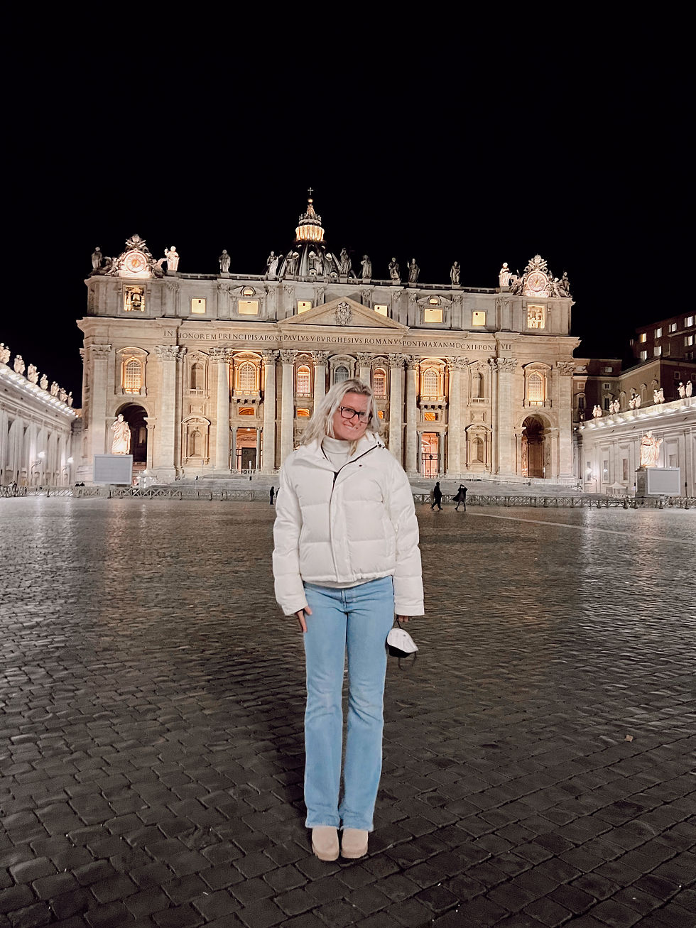 When in Rome!