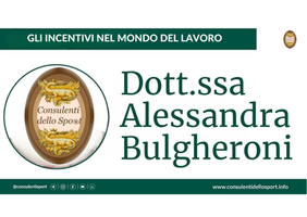 GLI INCENTIVI NEL MONDO DEL LAVORO