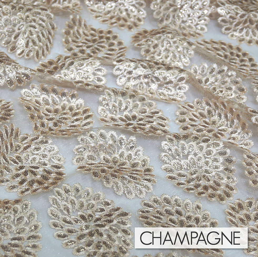 Thumbnail: DANDY SEQUIN EMBROIDERY NAPKIN
