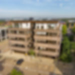 Exterior Image of Granton House – "Elegant exterior of Granton House, a luxury apartment development with modern design and l