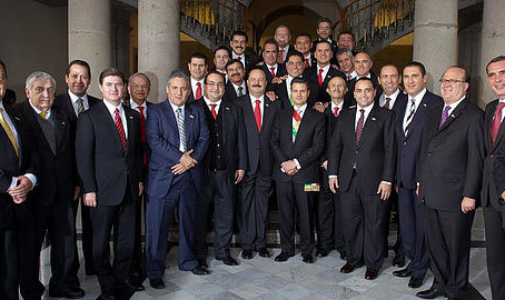 La foto de la vergüenza: los virreyes mexicanos