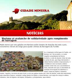 Exército de voluntários em Mariana