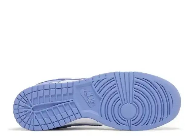 Dunk low polar blue bottom sole view