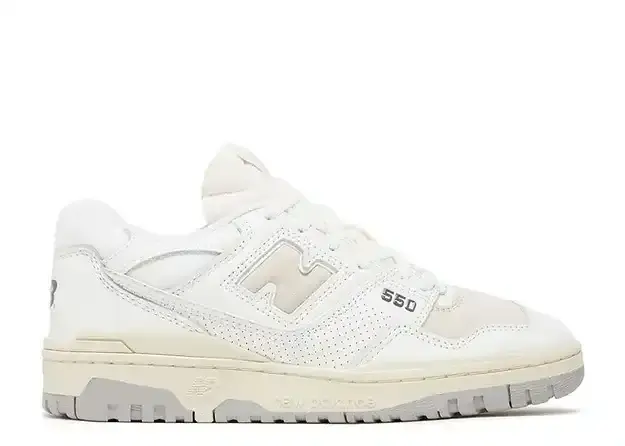 NEW BALANCE 550 WHITE TIMBERWOLF SIDE VIEW