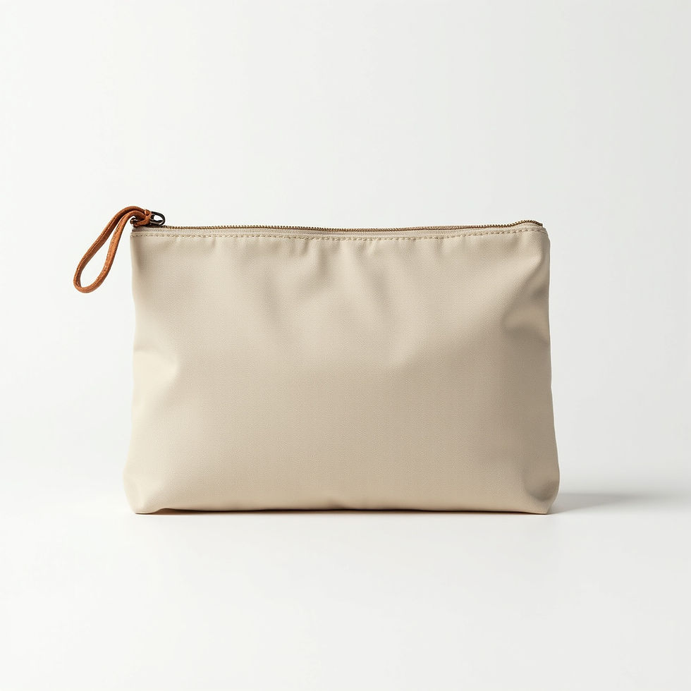 Canvas Zipper Pouch