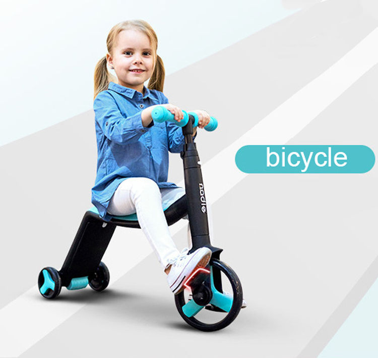 Thumbnail: 3 in 1 Kids Bike, Scooter, Tricycle, Balance Bike for Children Kids Ride On Toys