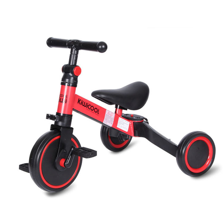 Thumbnail: 3 in 1 Toddler Bike Kids Tricycles for Kids 3 Wheels