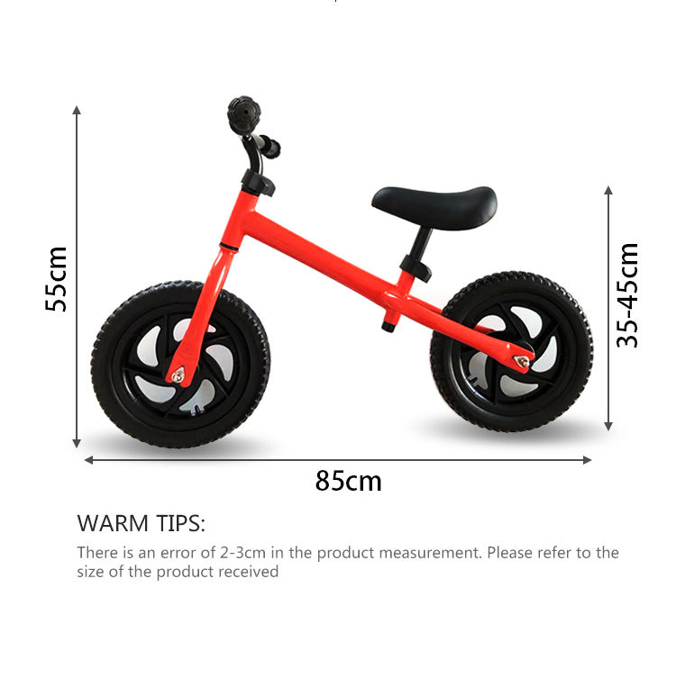 Thumbnail: Kids Balance Bike for Toddlers Girls and Boys, Kids Training Bicycle