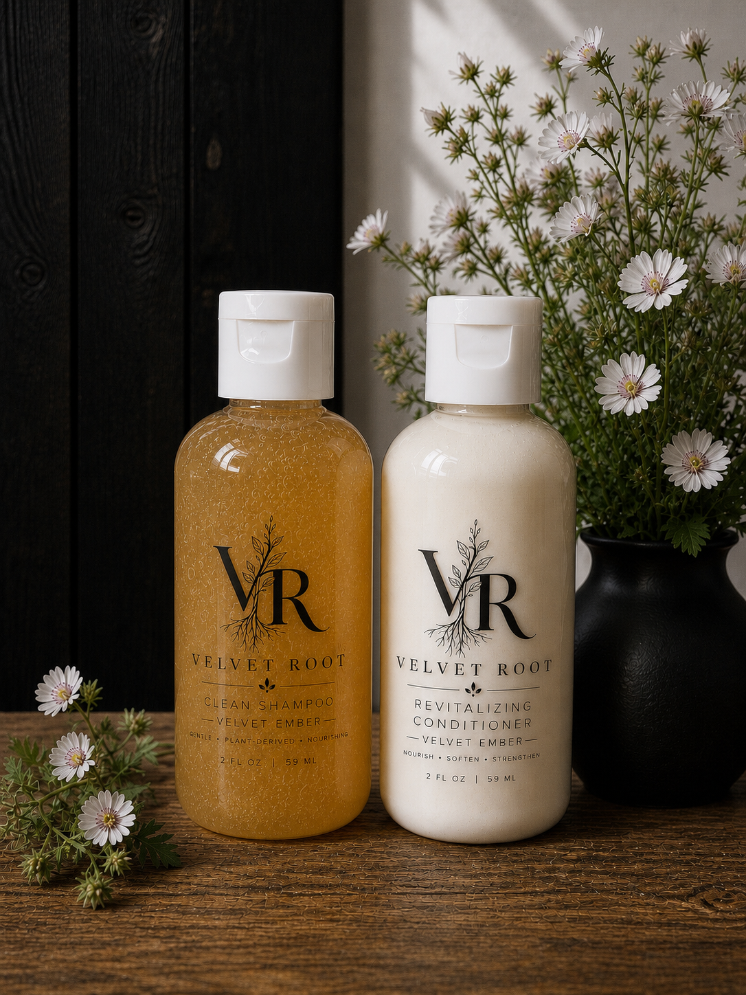 Mini Set (Shampoo + Conditioner) - Velvet Ember