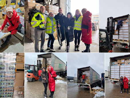 Від Жіночого руху "ЗА Майбутнє" та БФ Надії Вовк "Берегиня" відправлено черговий вантаж від Nestlé