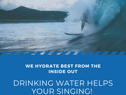 Hydration Basics for Singers