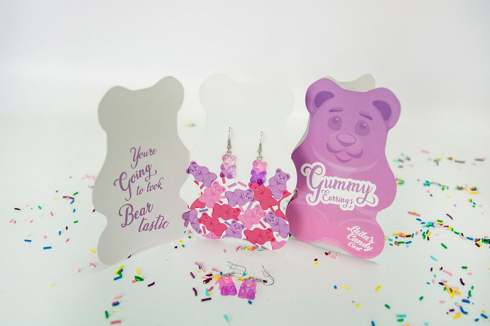 Thumbnail: Ombre Gummy Bear Earrings