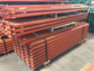 Interlake Tear Drop Style Pallet Rack Cross Beam