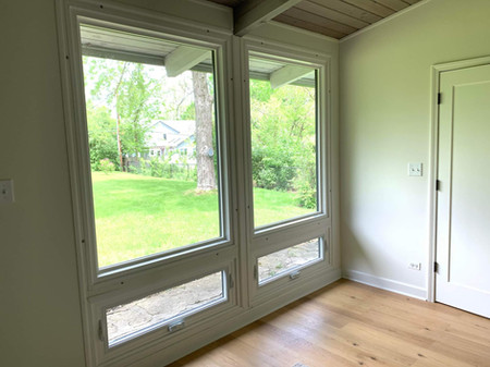Pcture windows Above Awnings