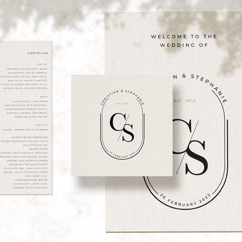 WEDDING STATIONERY