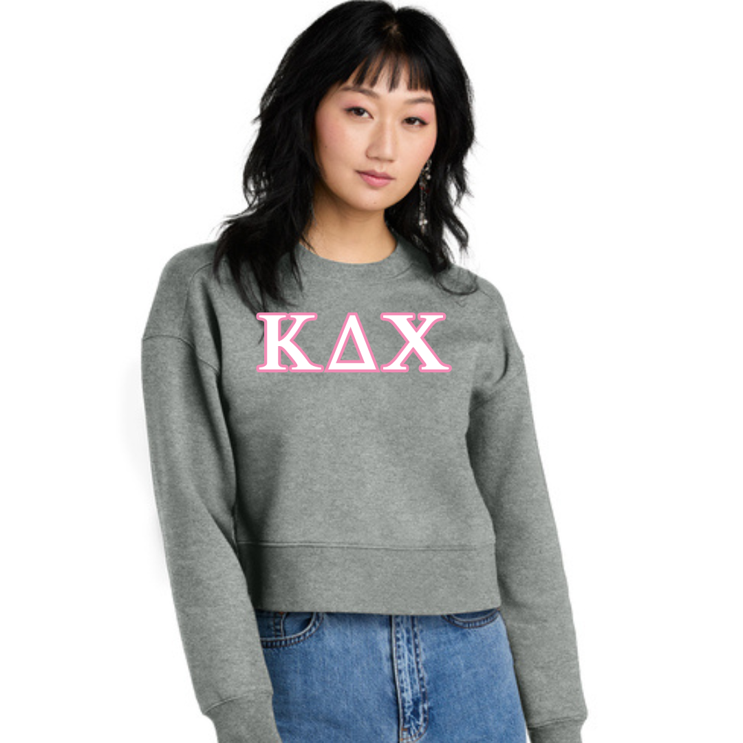 Kappa Delta Chi Cropped Crewneck