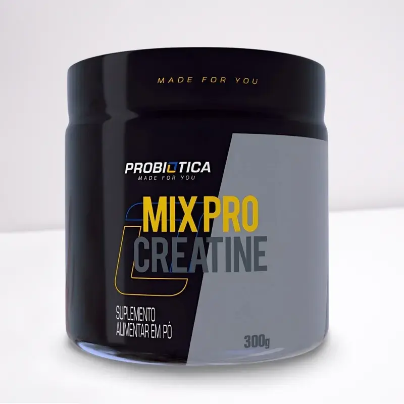 PROBIOTICA MIX PRO CREATINE, suplemento 300g, Made For You, Creatina em Cápsula Athletica Nutrition