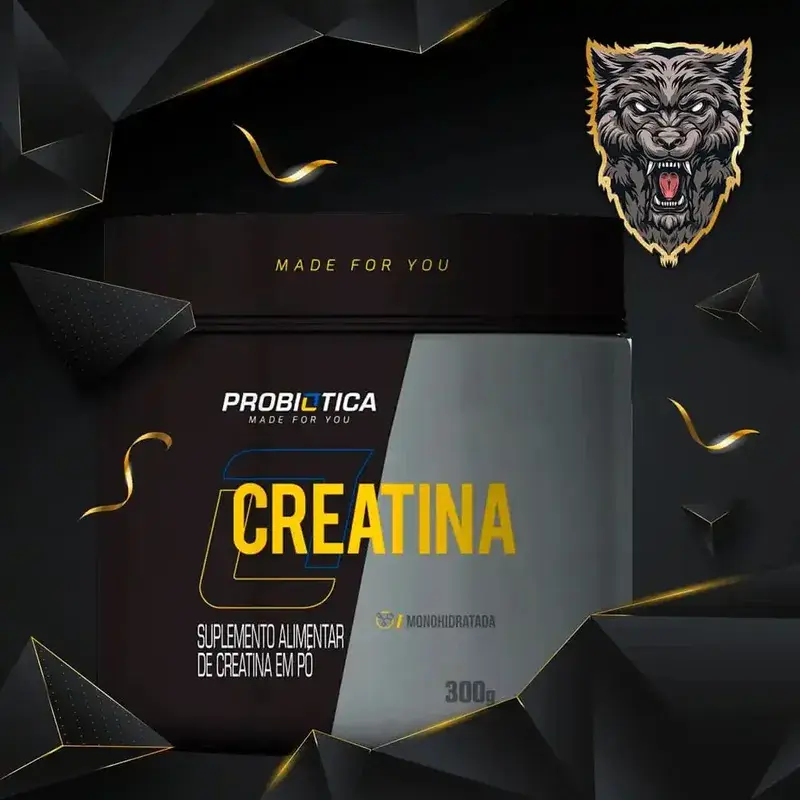 arte da creatina pura da probiótica