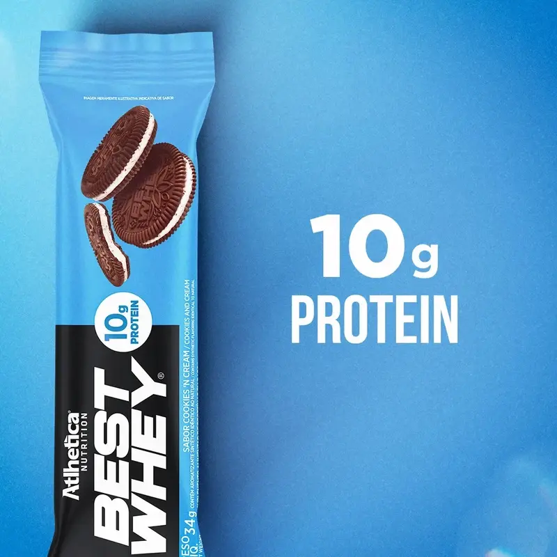 Whey Bar Best Whey Bar Atlhetica Nutrition 32g | Energia e Proteína Rápida