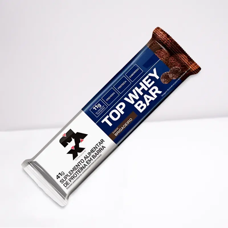 Whey Bar Top Whey Bar Max Titanium 41g | Energia Prática e Proteína de Qualidade