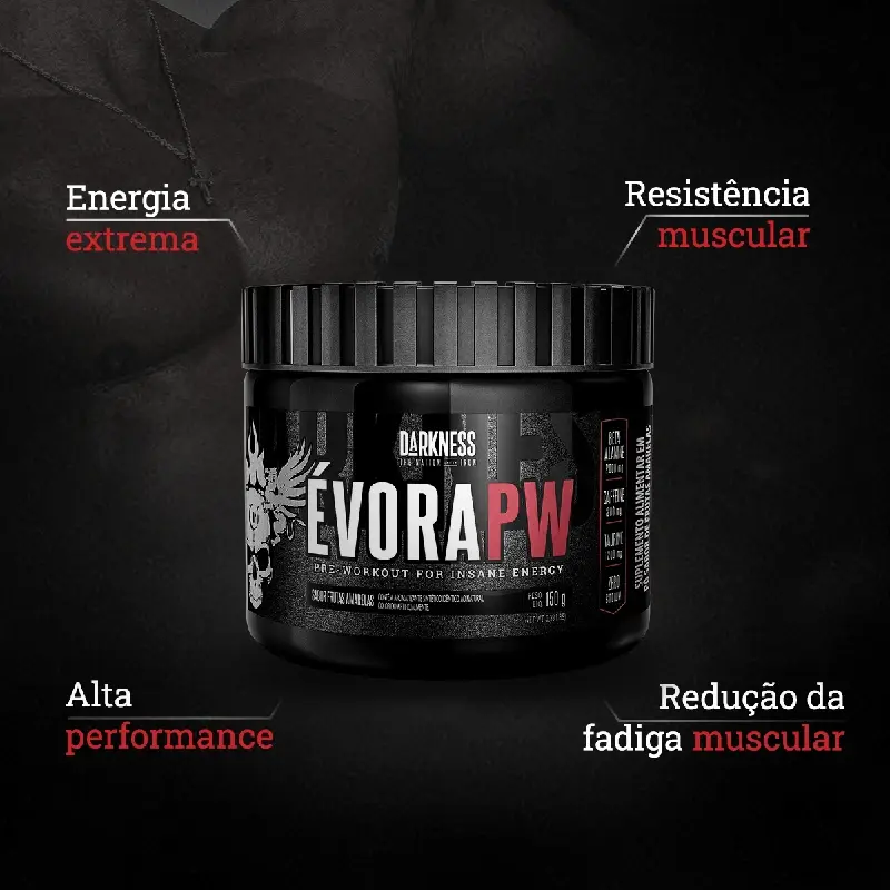 Beneficios do Pré-Treino Évora PW Integralmédica 300g | Energia, Resistência e Foco Explosivo