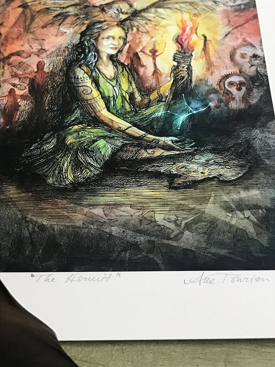Thumbnail: The Hermit—Signed 8.5 X 11 Fine Art Giclee photographic print