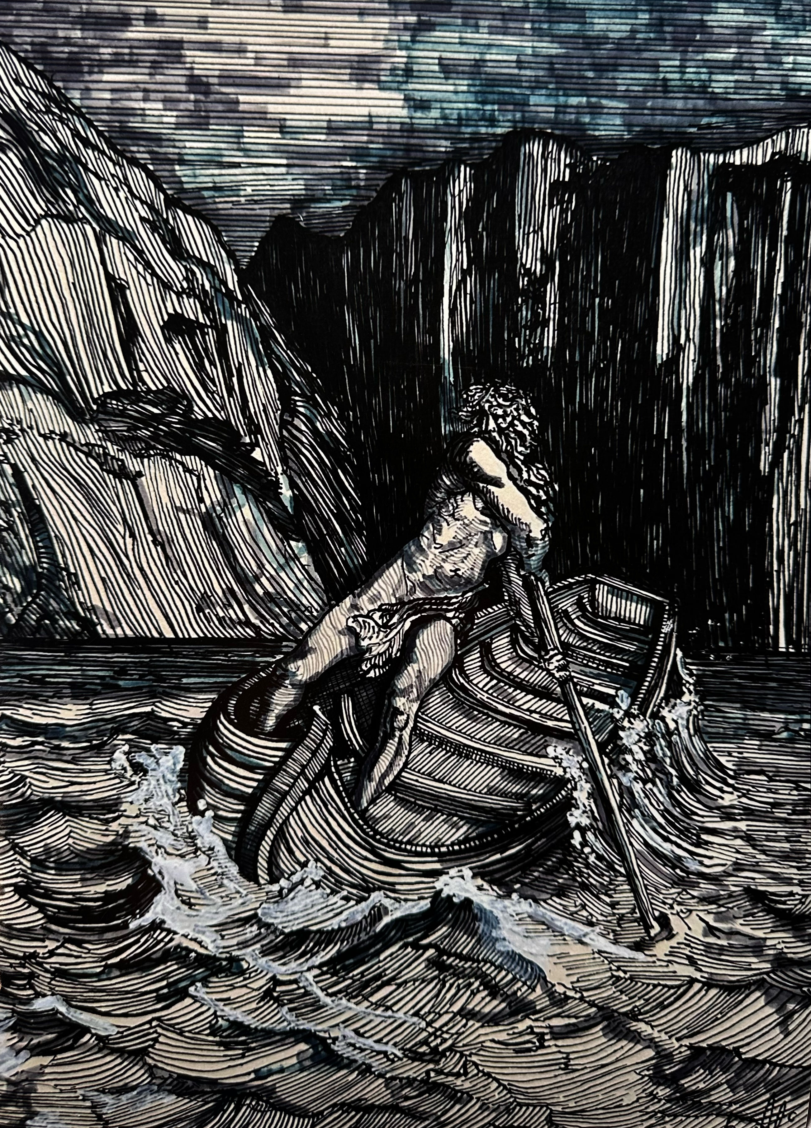 The Traveller Print ( masterstudy)