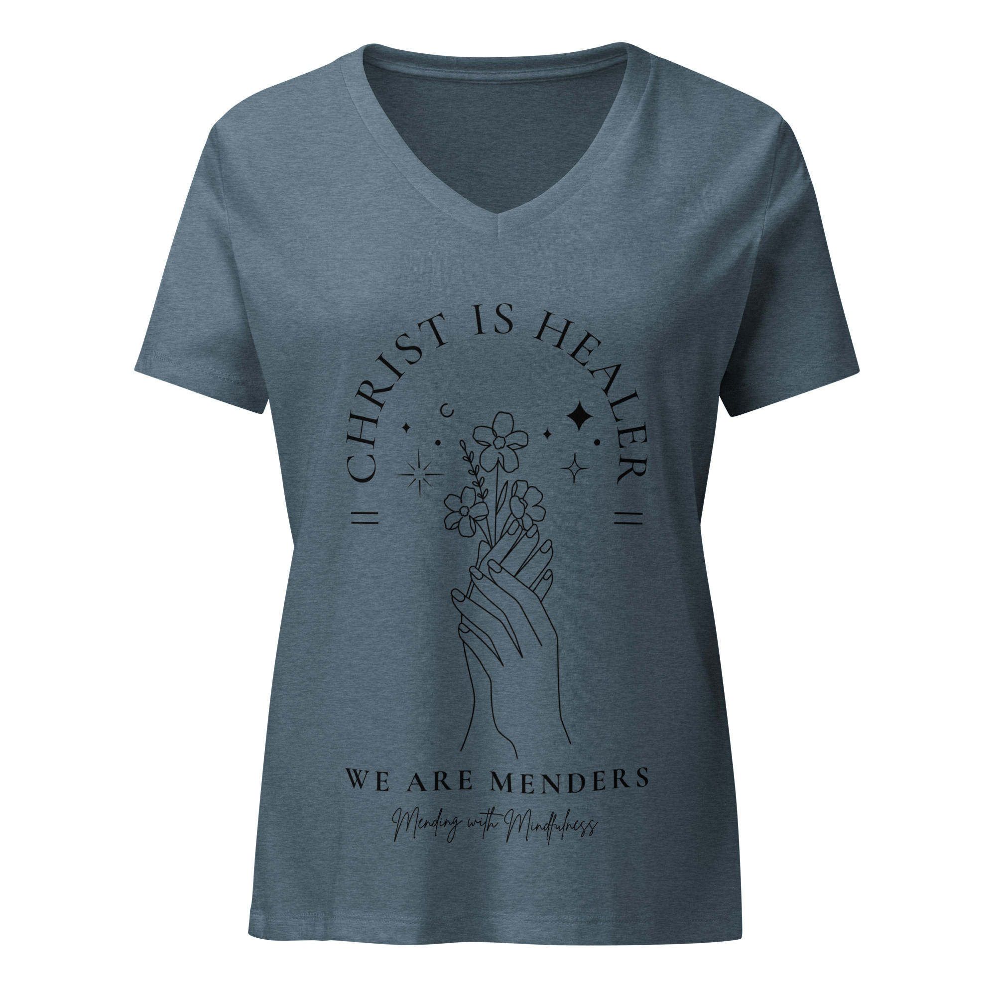 Women’s relaxed v-neck t-shirt copy
