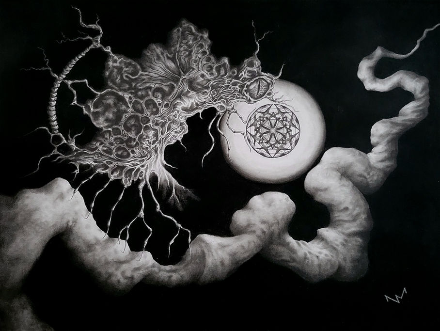 Dessin original au graphite