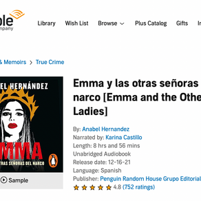EMMA Y LAS OTRAS SEÑORAS DEL NARCO: RESEÑA
