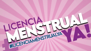 ¿En qué consiste la licencia menstrual? La ley fue aprobada y ya comenzó a regir