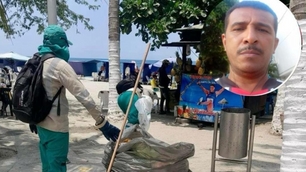Trabajador encontró maletín con 800 mil pesos y se lo devolvió al turista en Santa Marta