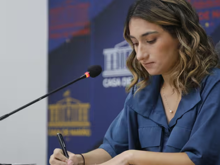 La casa de la embajada en donde vive Laura Sarabia en Londres