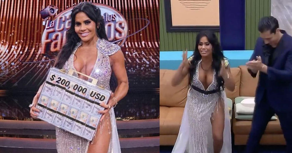 La reacción de Maripily, ‘El Huracán Boricua’, al ganarse ‘La Casa de los Famosos 4’