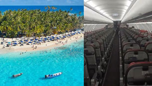 San Andrés: El video viral de un vuelo casi vacío que alertó el tema del turismo en la isla