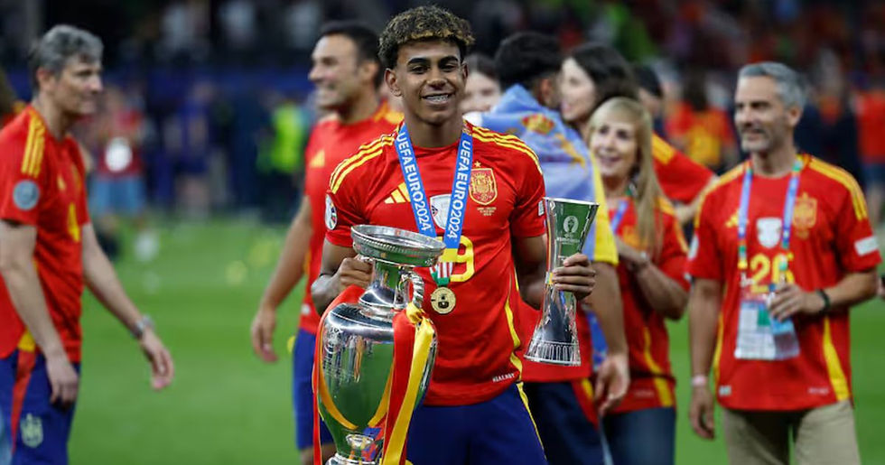 Lamine Yamal celebró con flow colombiano su triunfo en la Eurocopa: “Mami prende la radio, enciende la tele”