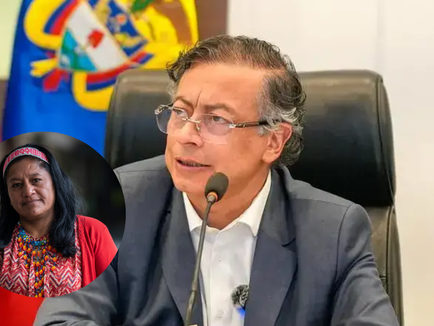 “Todos los colombianos tenemos sangre indígena”: Petro responde a comentarios racistas contra Aída Quilcué