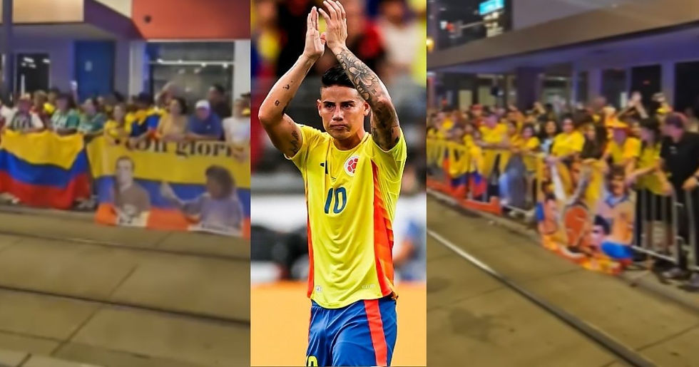 Cantando ‘Los Caminos de la Vida’: Así apoyan los hinchas a la Selección Colombia