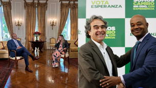 Eva Rey puso a sudar al canciller Luis Gilberto Murillo cuando le preguntó por Fajardo