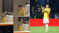 James agradeció a arquero de Bolivia que celebró con su camiseta