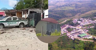 Captaron ataque de las disidencias de las Farc en Morales, Cauca: Utilizaron arma con alto poder destructivo