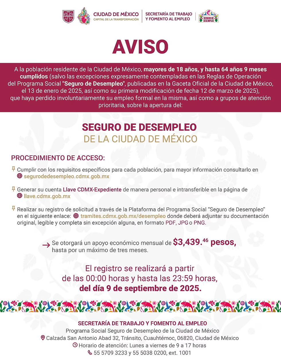 Registro Seguro de Desempleo 2025