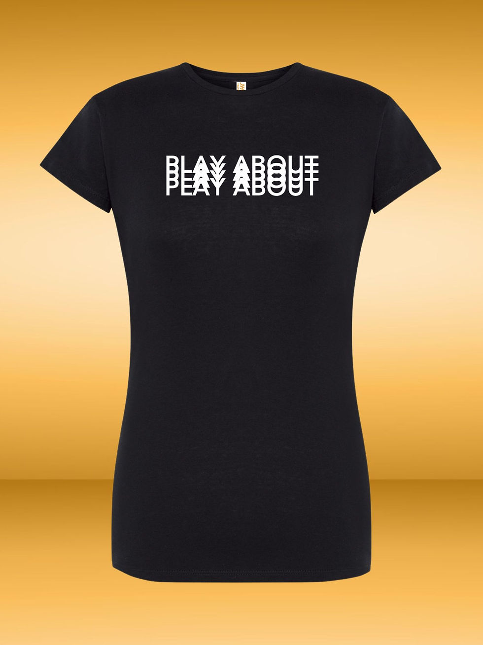 Thumbnail: Play About Black T-Shirt Front View