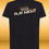 Thumbnail: Black T-Shirt with Gold Logo