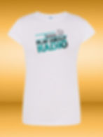 Thumbnail: White T-Shirt with Turquoise Logo